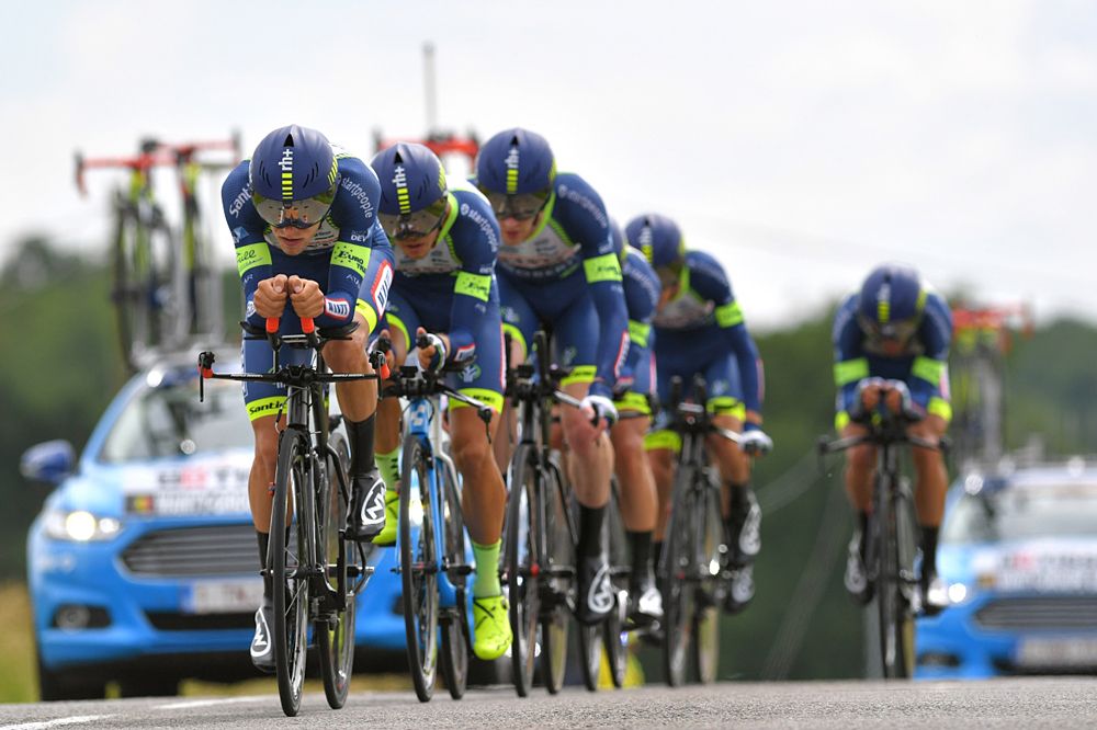Wanty Groupe-Gobert at Criterium du Dauphine stage 3 team time trial