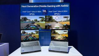 Intel Arrow Lake 200H XeSS2 CES 2025 demo