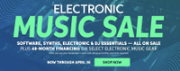 Save on studio gear in Sweetwater's electronic music sale