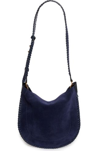 Oskan Xo Capsule Suede Shoulder Bag