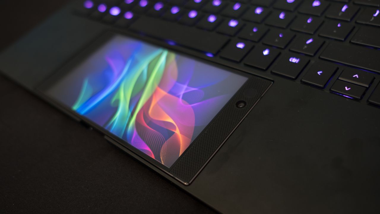 Not only does it act as a touchpad, its the brains of the whole device