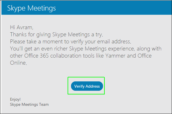 Куда устанавливается skype meetings app