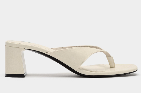 ZARA, Wide Heel Sandals