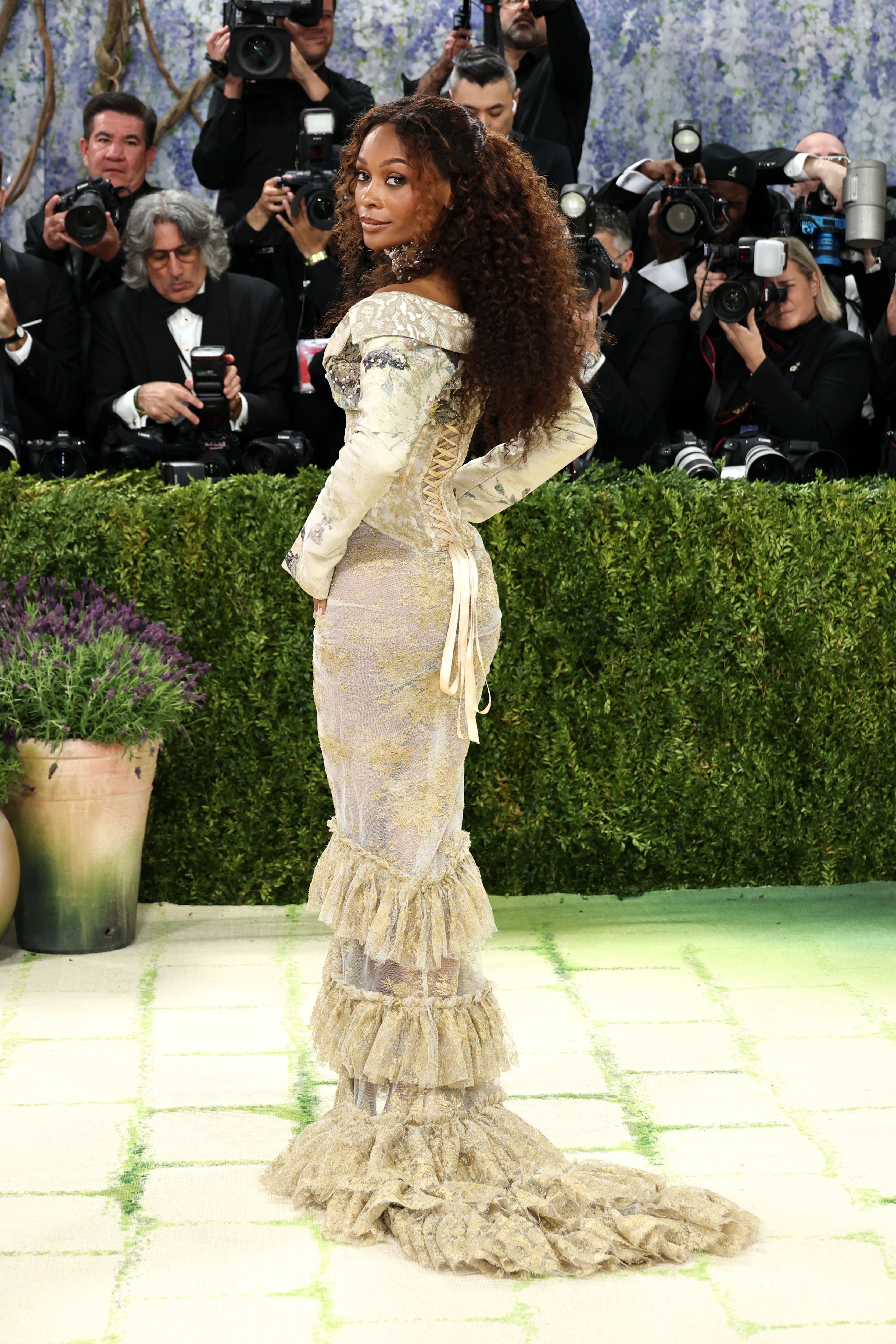 Zuri Hall arrives at the 2026 Met Gala
