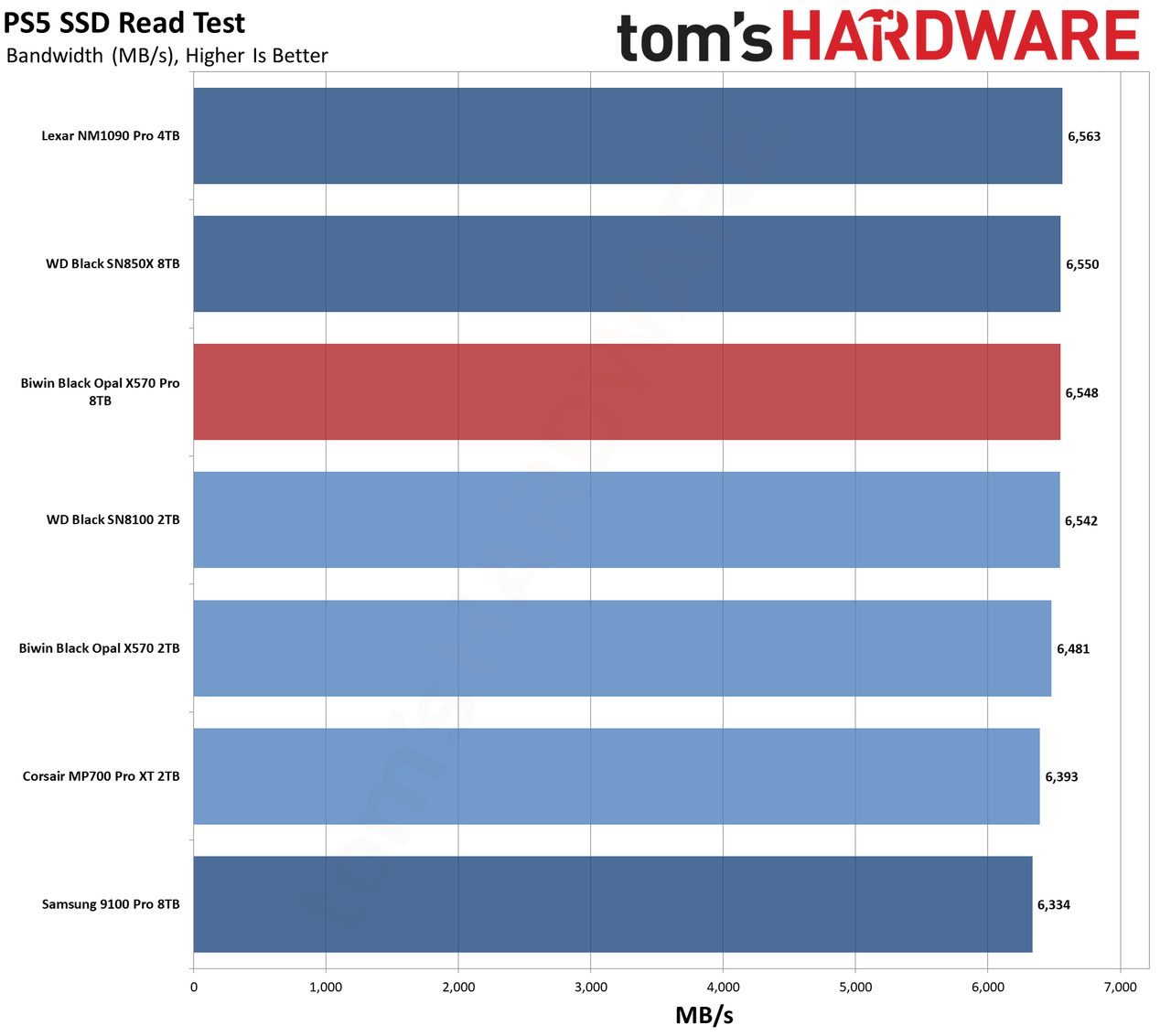 Biwin Black Opal X570 Pro SSD