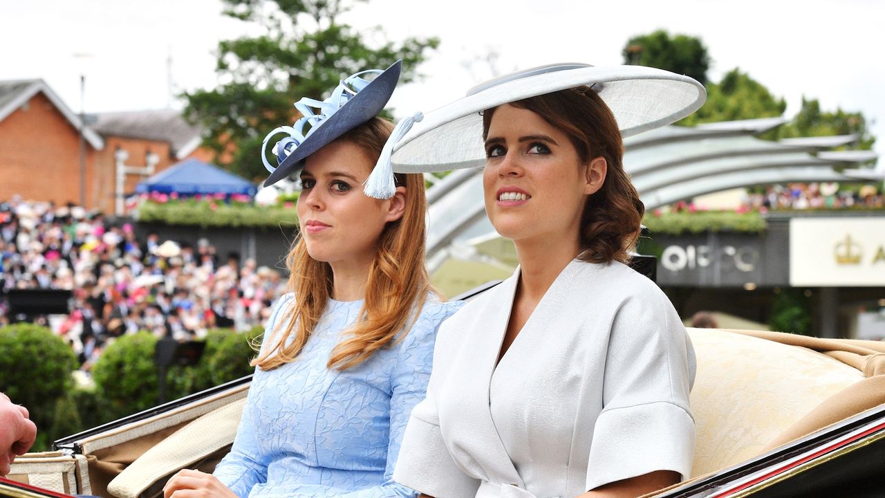 princess eugenie princess beatrice day to night