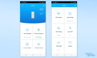 Netgear Orbi 873 app screenshot