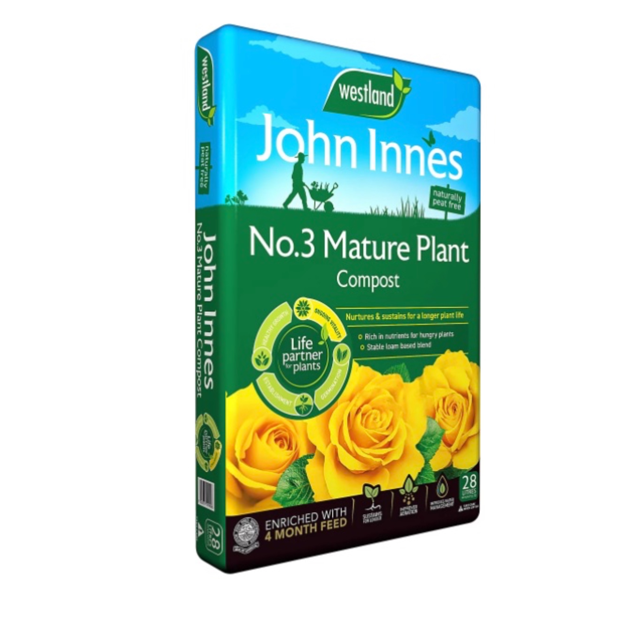 Westland, John Innes No.3 Peat-Free Compost, 28L