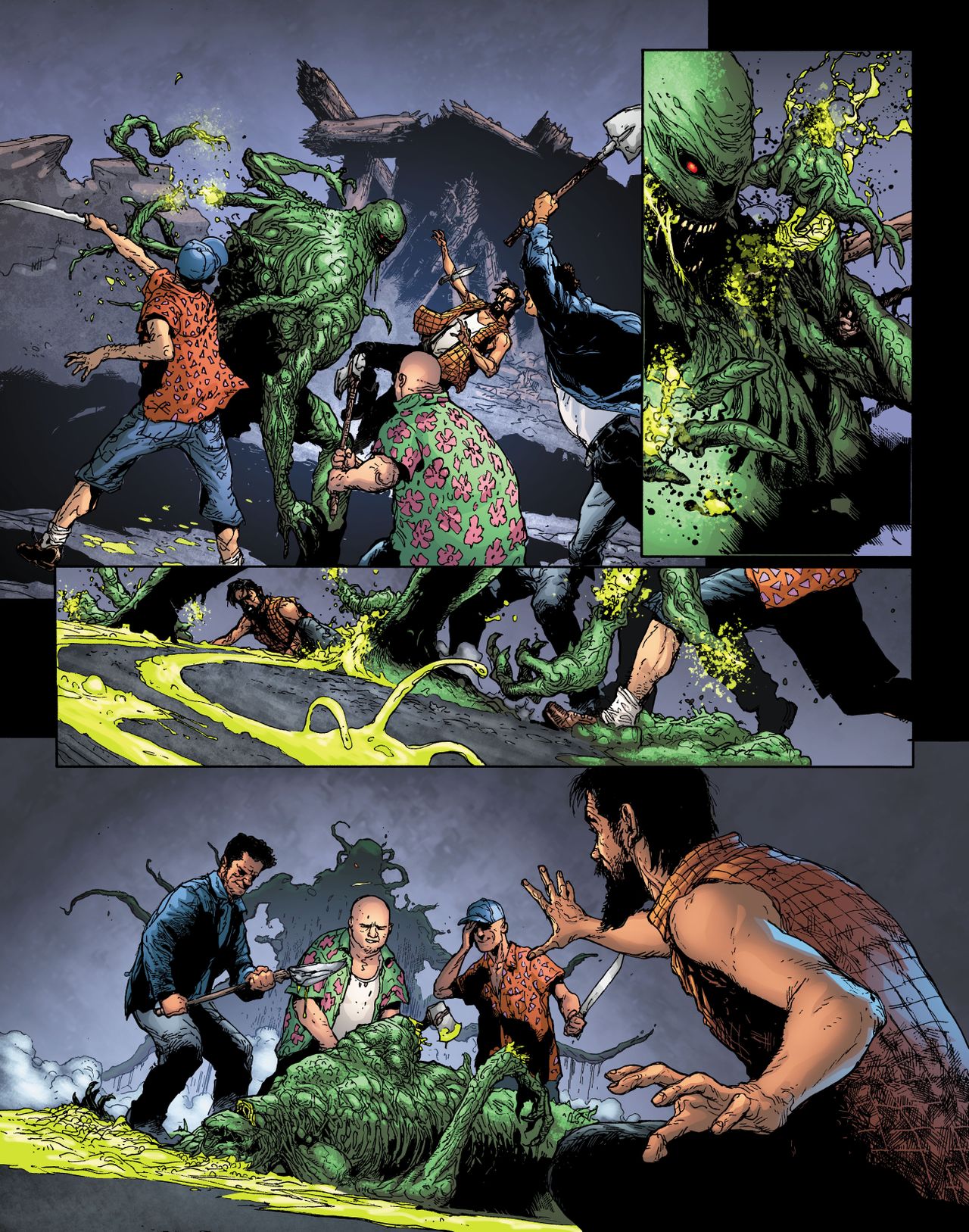 Swamp Thing: Green Hell #1 excerpt