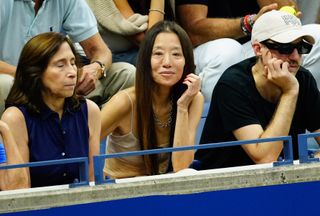 Vera Wang at the U.S. Open