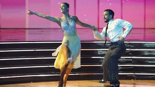 Charli D'Amelio and Mark Ballas dance in the Dancing with the Stars season 31 finale 