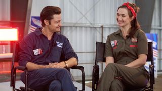 Tyler Hynes, Katherine Barrell in Shifting Gears