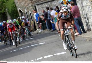 Romain Bardet (Ag2r-La Mondiale) tries his luck
