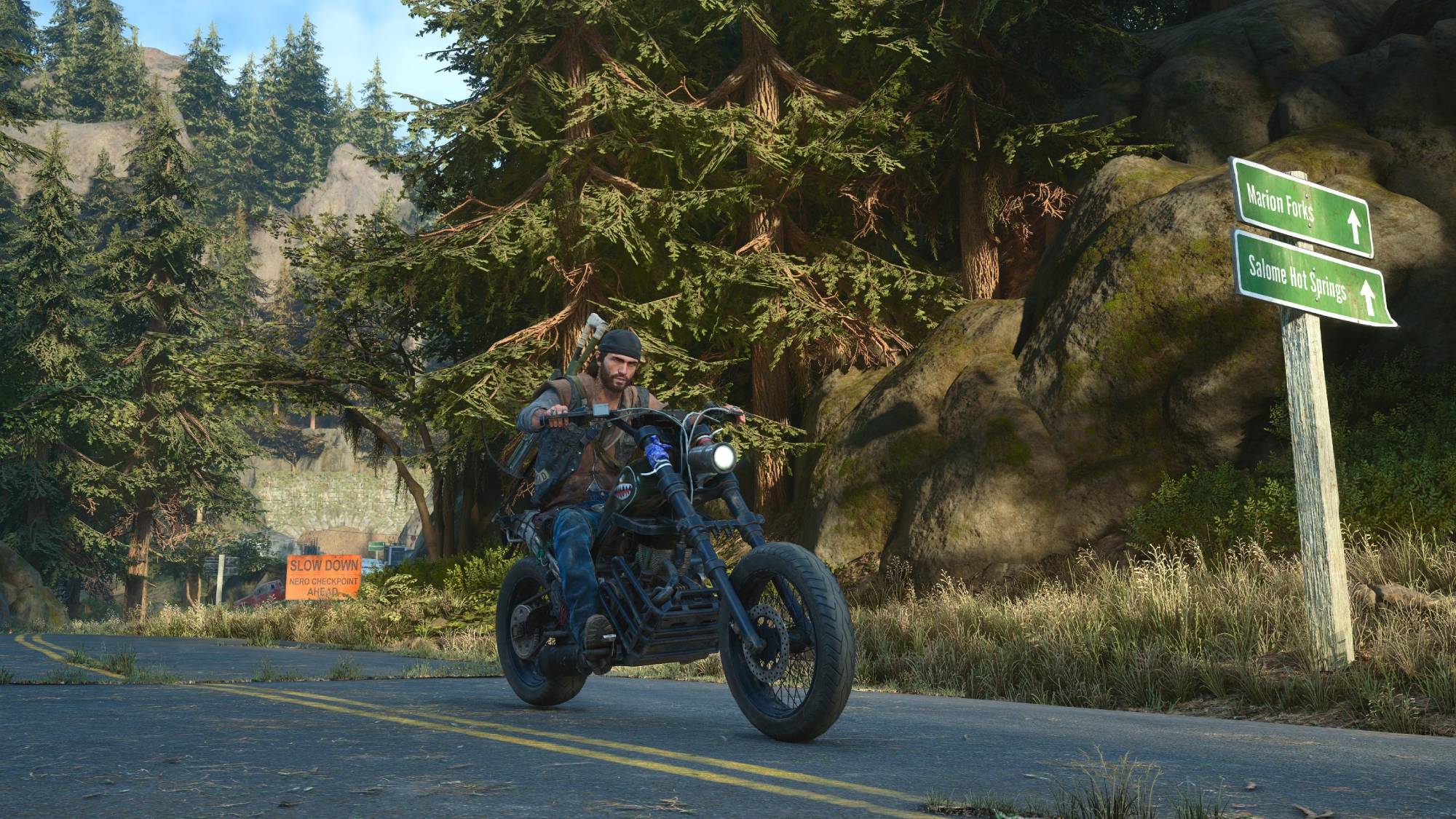 Screenshot from Days Gone Remastered on PS5