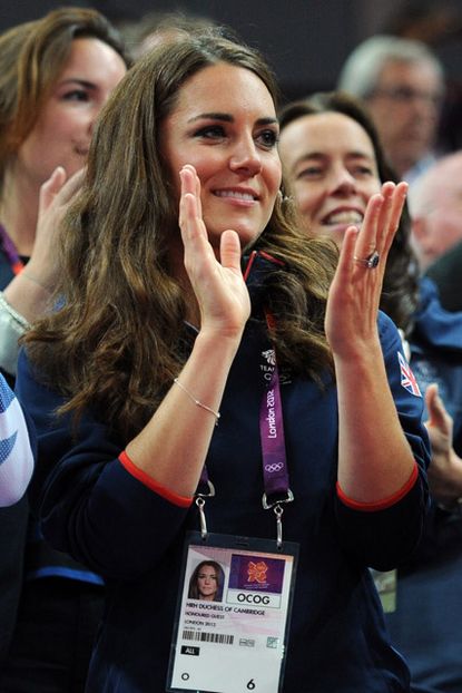 Kate Middleton attends the Olympics alone