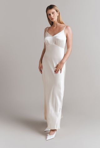 Winnie Satin Maxi Dress