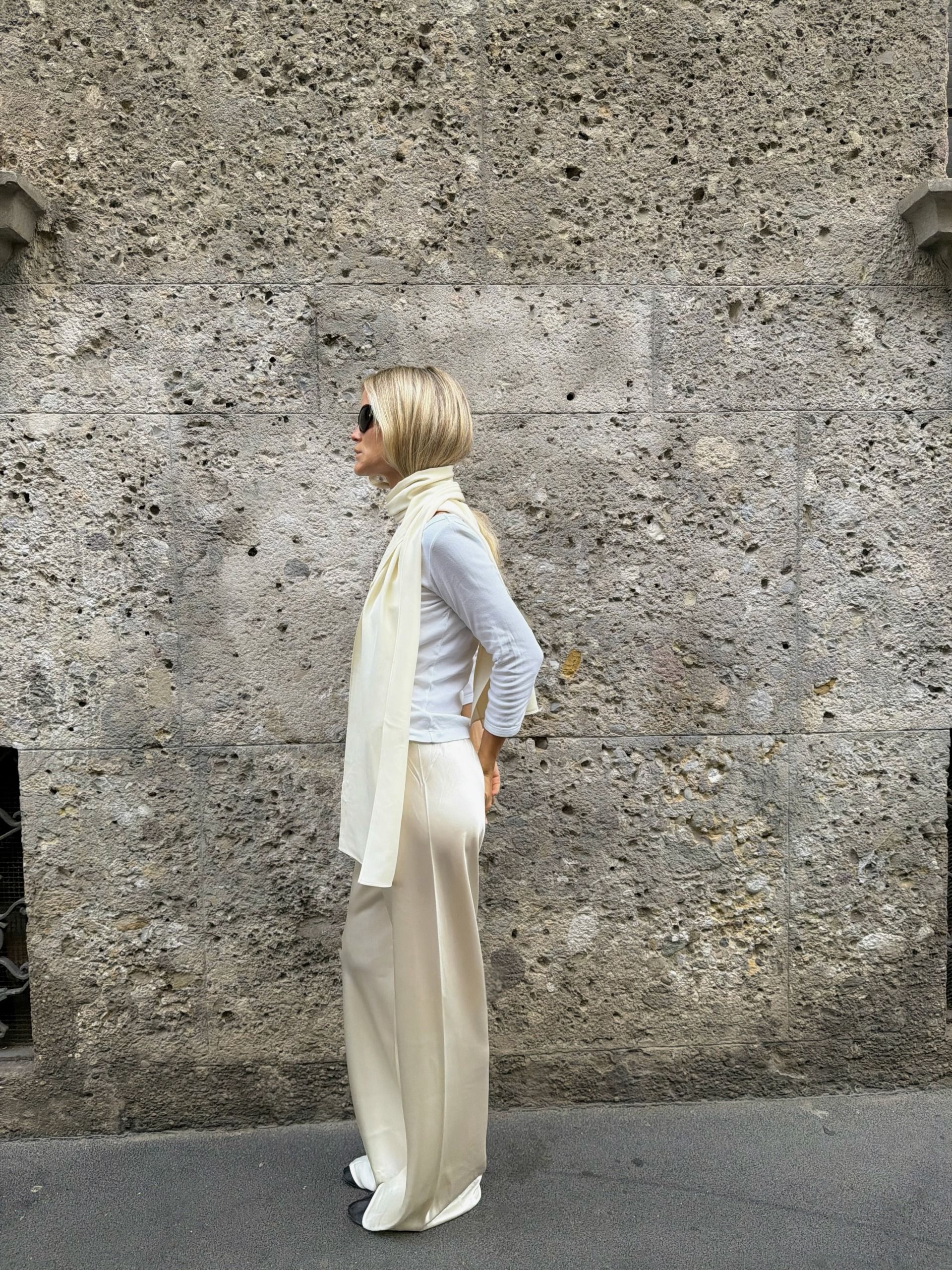 An image of a woman wearing updated fall outfit 2026