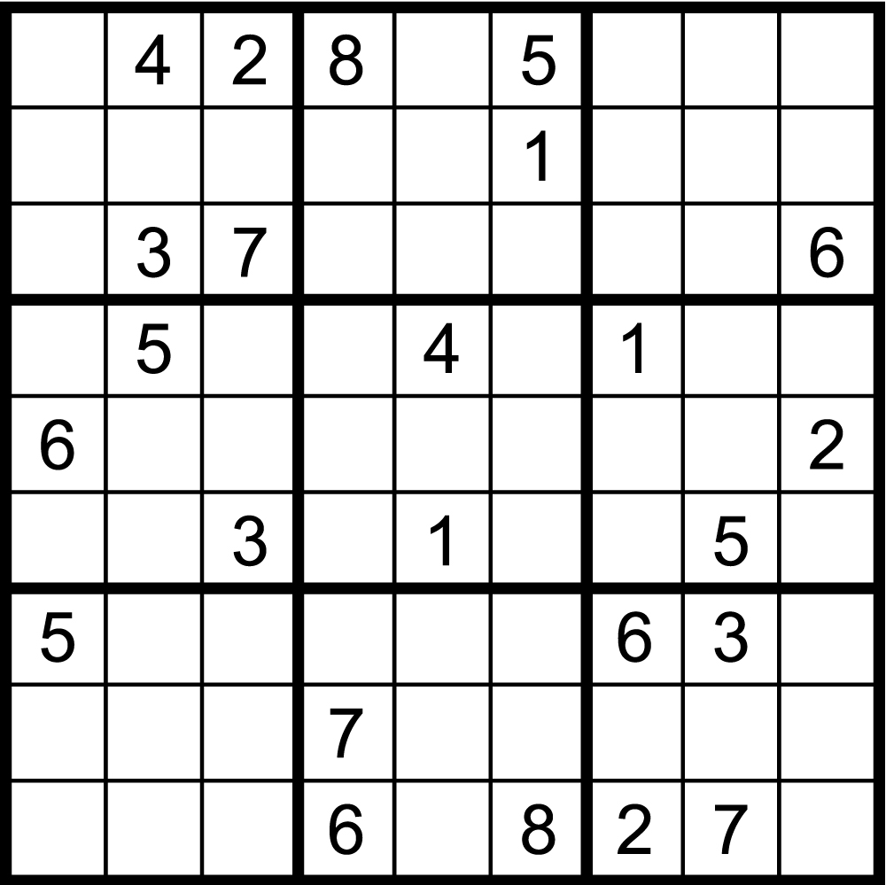 Sudoku puzzle
