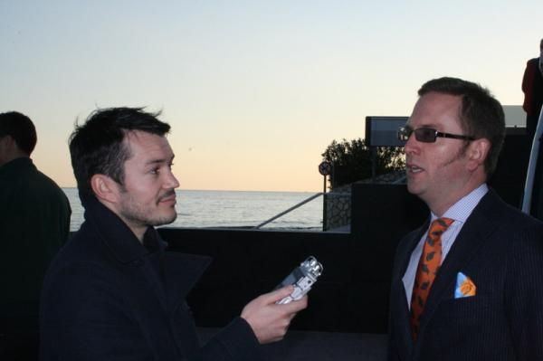 Procycling's Ellis Bacon chats up Jonathan Vaughters.