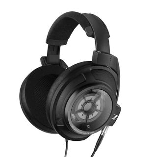 Sennheiser HD 820 wired headphones on a white background