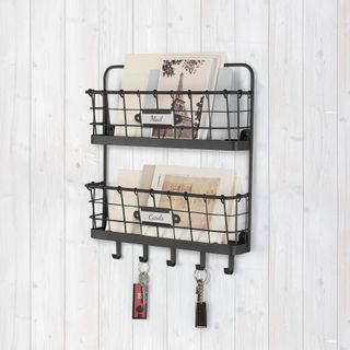 Dickinson Metal Wall Organizer