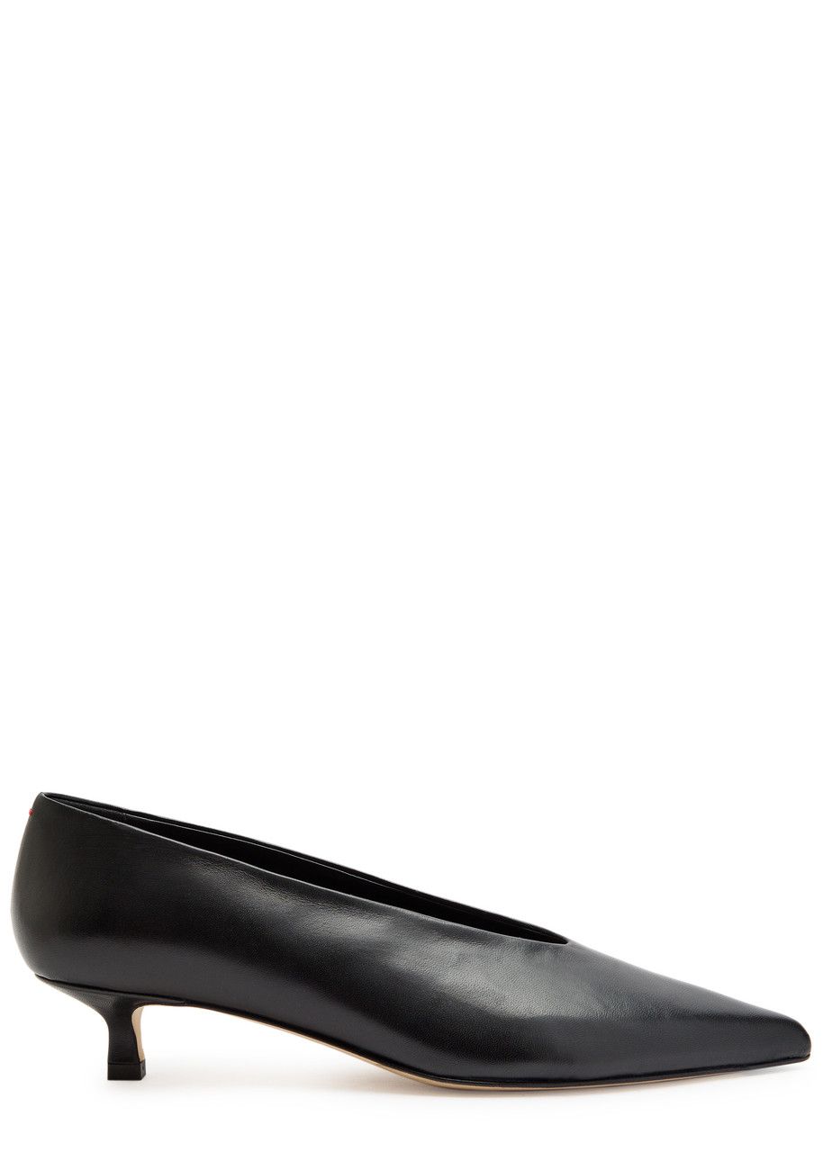Clara Leather Pumps