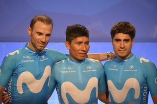 Alejandro Valverde, Nairo Quintana and Mikel Landa