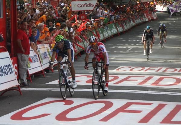 Alejandro Valverde wins stage 3 of the Vuelta