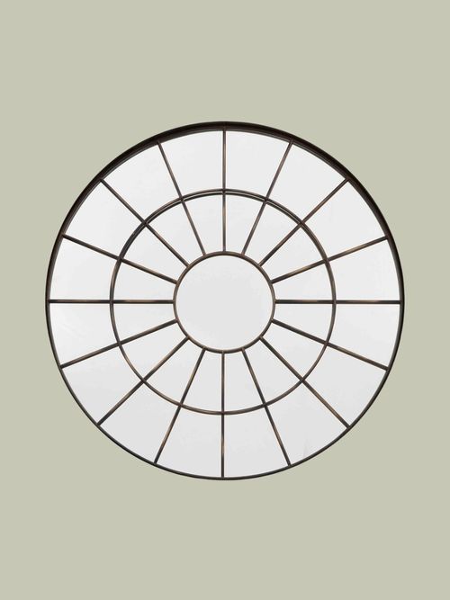 &Eacute;DIT&Eacute; Bertie Round Industrial Mirror