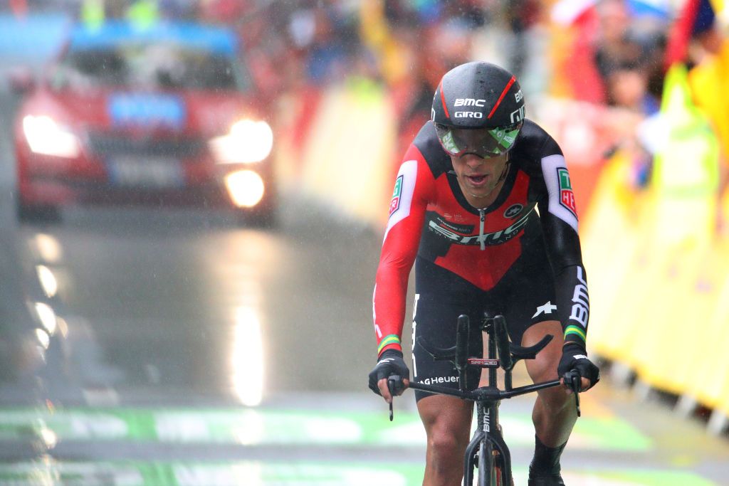 Richie Porte (BMC) took no risks