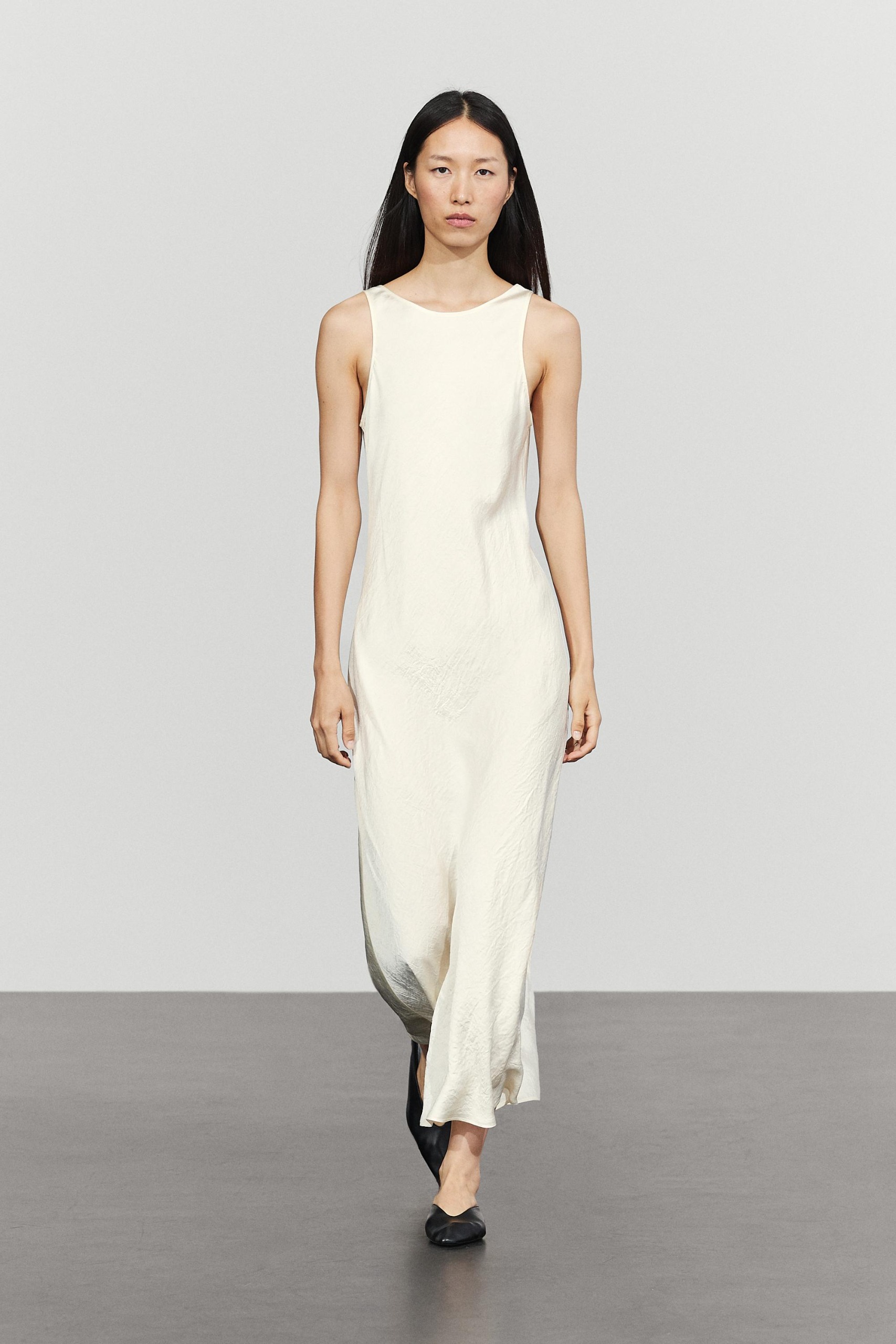 Satin Midi Dress