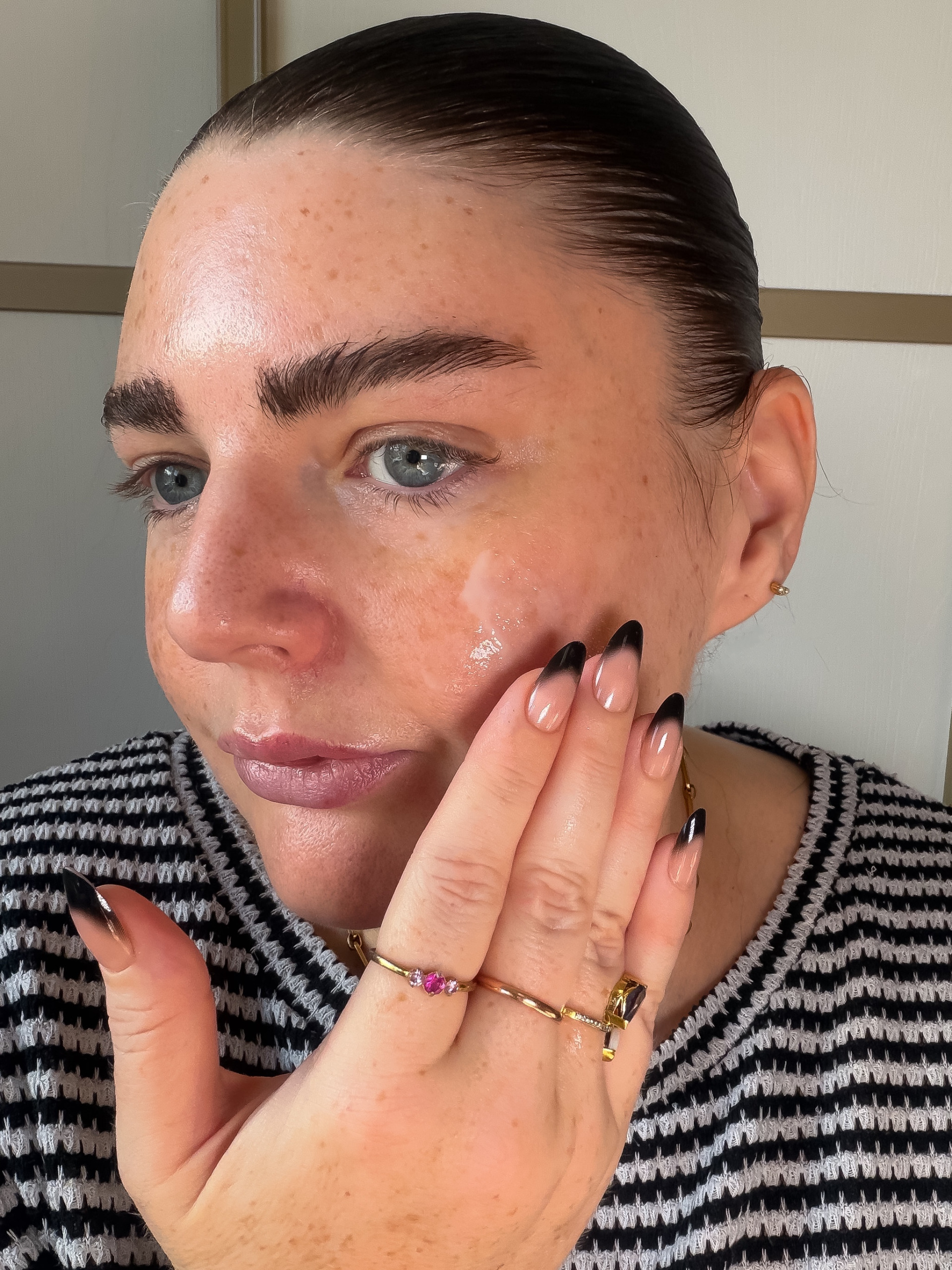 Erborian Triple Care BB Milk application