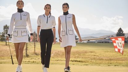 Women golfers in A. Putnam fashion