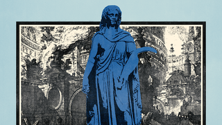 The covert art for Return to Perinthos, depicting a classical Greek figure.