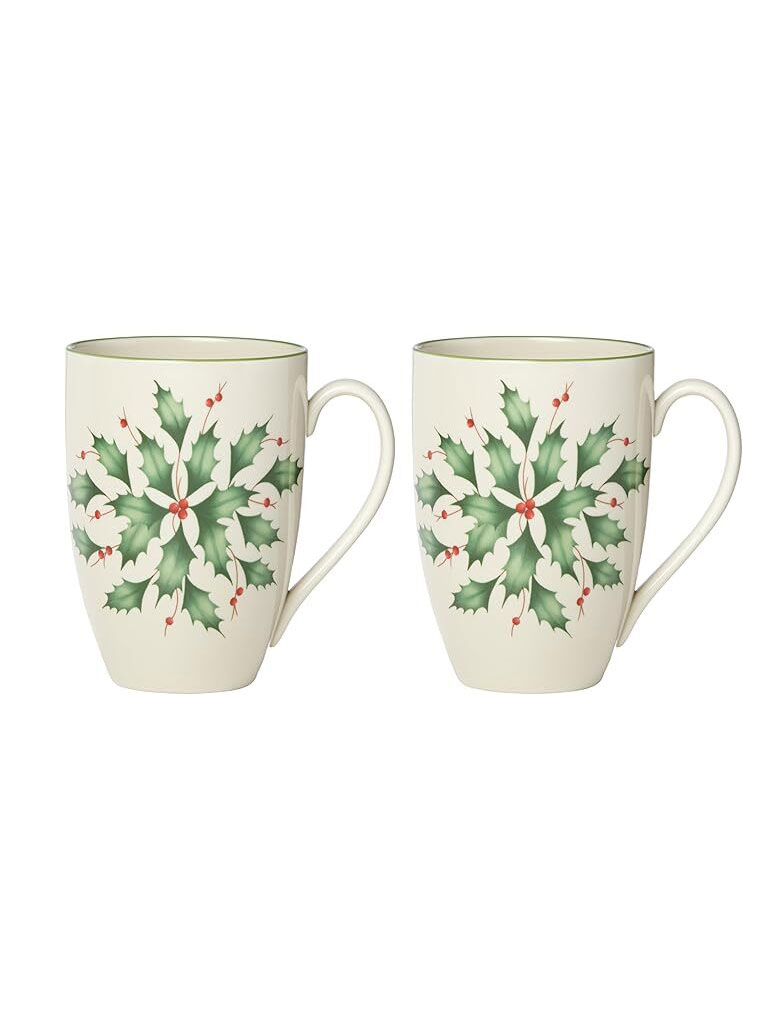 Lenox, Lenox Coffee Mugs, Hosting the Holidays, 2 Piece