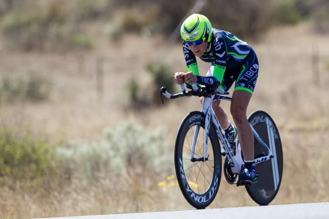 Lauren Stephens (TIBCO) missed out todays win by just under four seconds.