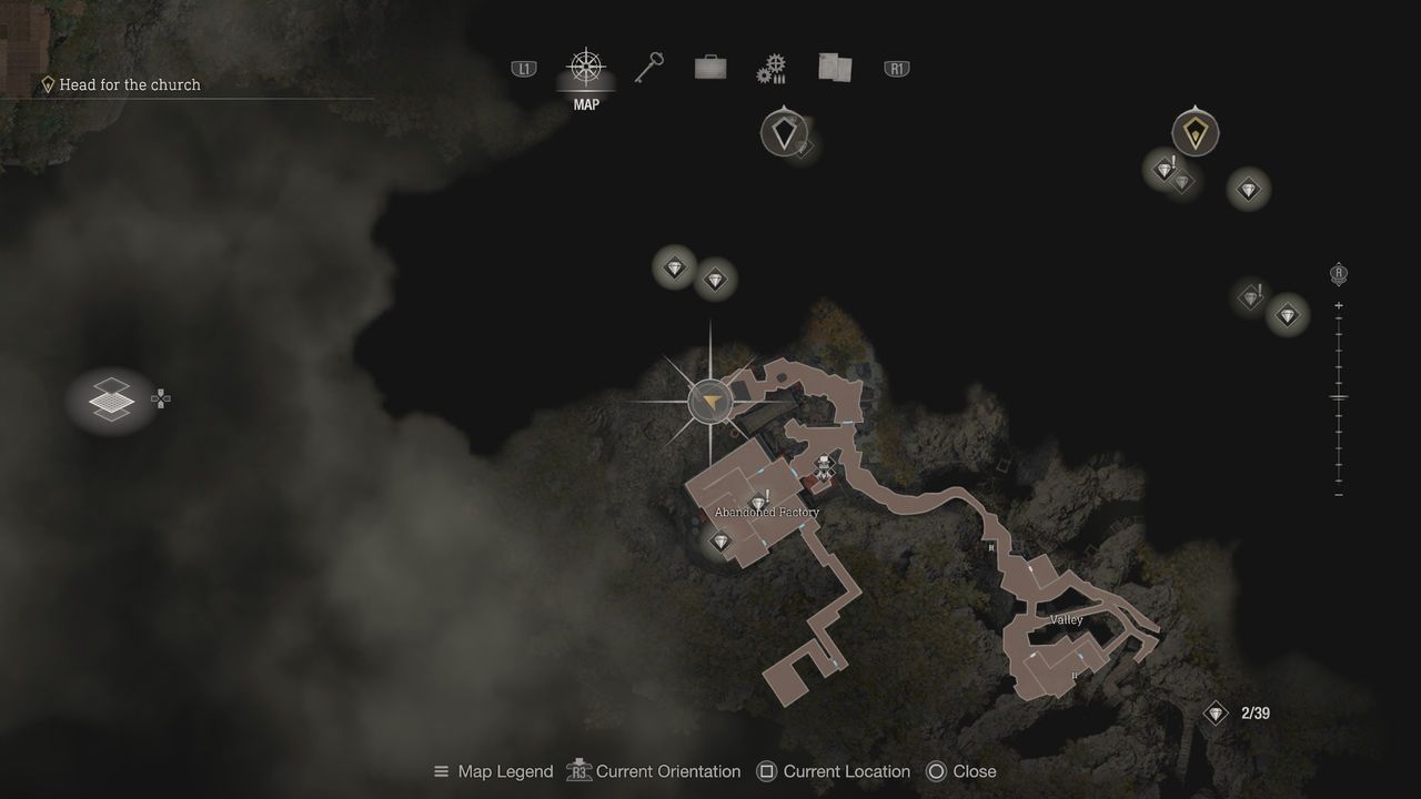Resident Evil 4 Remake Clockwork Castellan near the Abandoned Factory