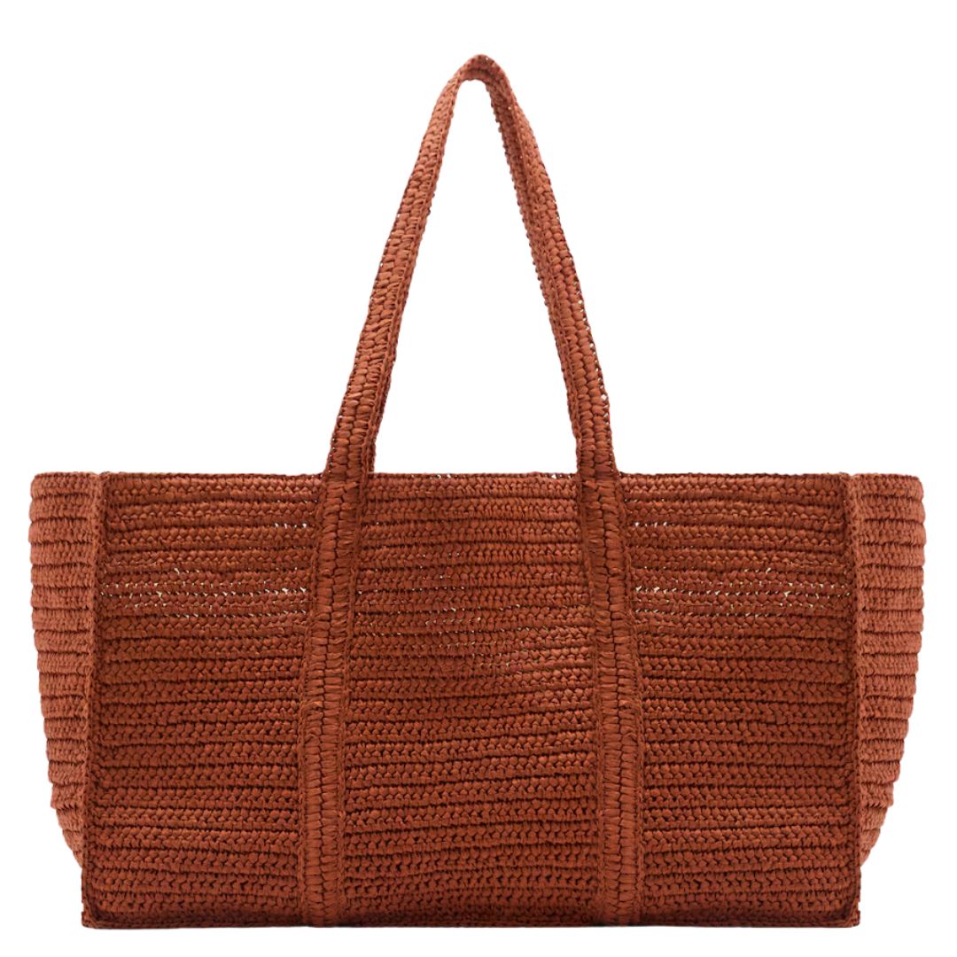 Mango Natural-Fibre Shopping Bag