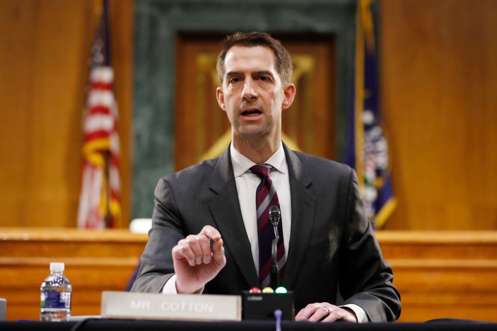 Sen. Tom Cotton. 