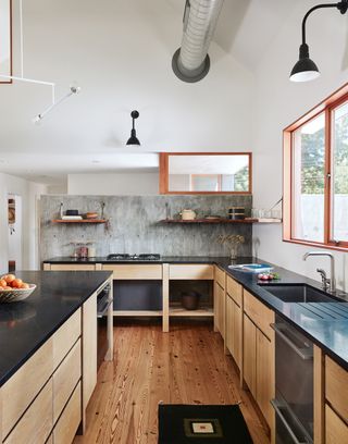 a modern kitchen in a texan home