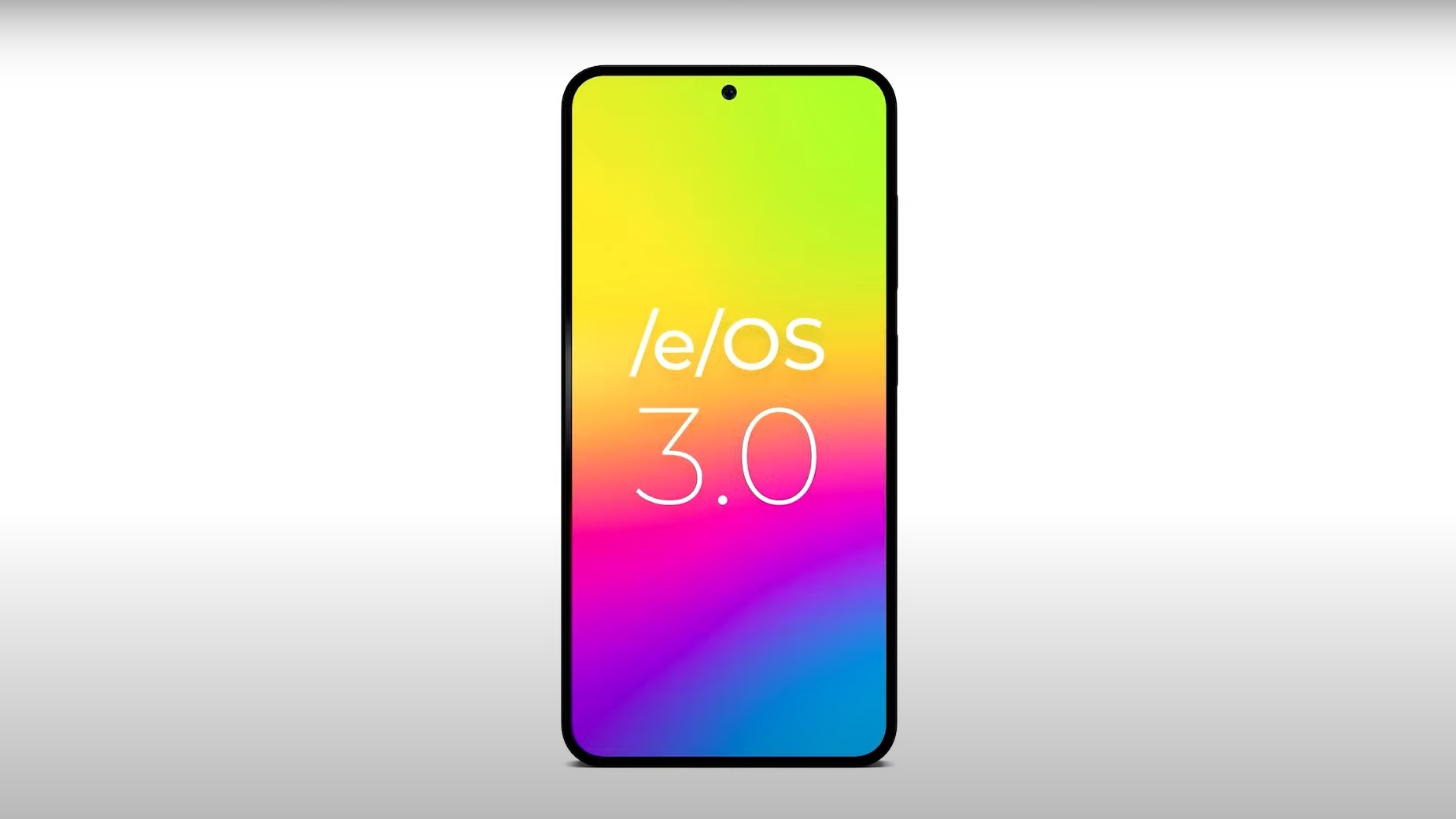/e/OS 3 on a smartphone