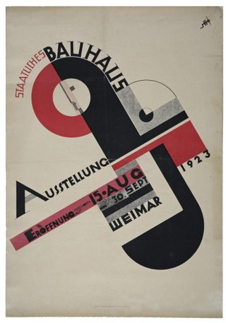 Poster design: Bauhaus
