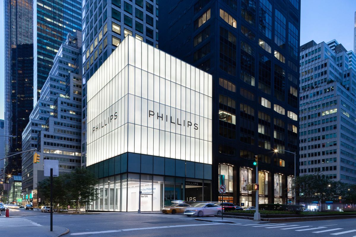 Phillips auction house by studioMDA opens in New York Wallpaper