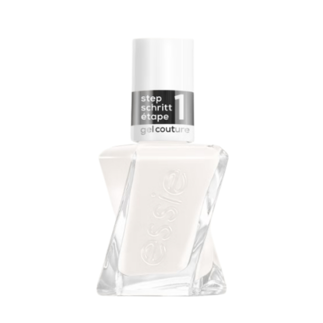 A product of the essie Gel Couture in First Fitting, on a white background
