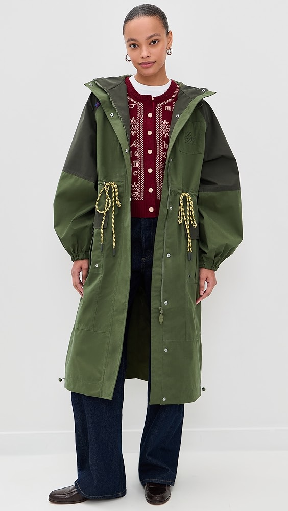 Damson Madder Logan Raincoat