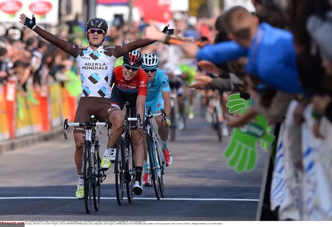 Carlos Betancur (AG2R) wins stage 4 of Paris-Nice