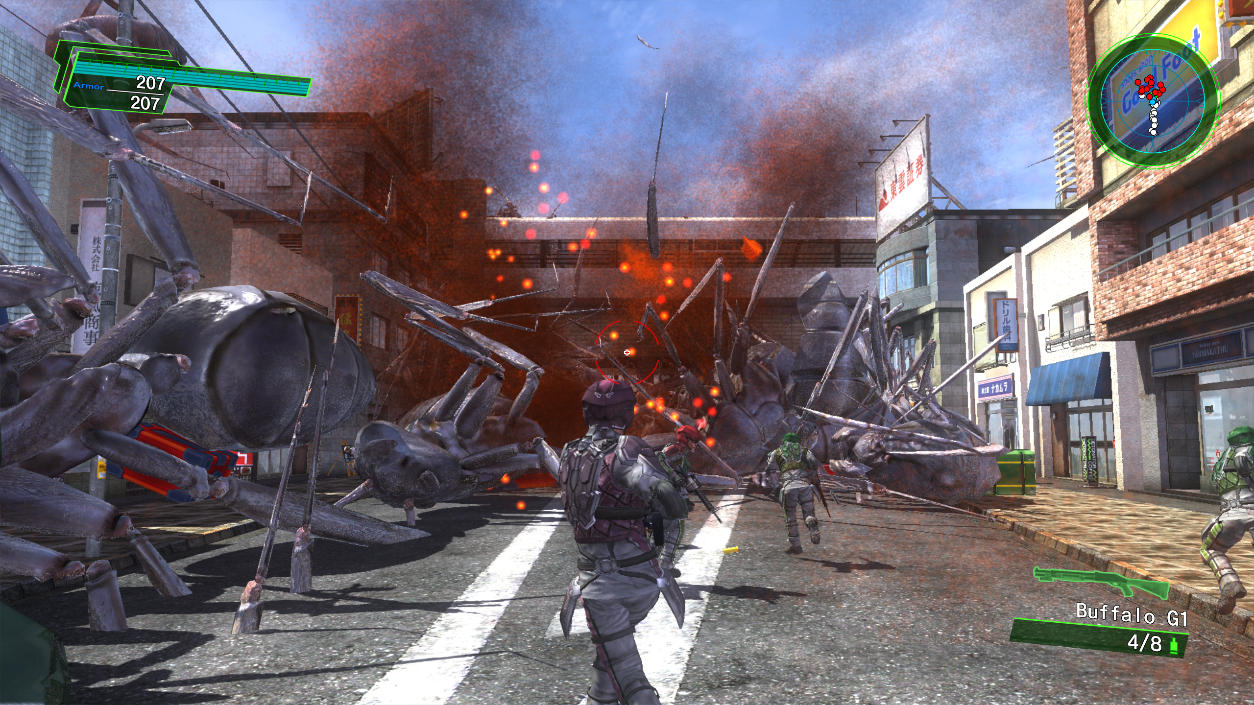 The New Earth Defense Force Is Dumb Fun And Runs At 60 Fps On Pc Pc Gamer