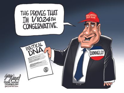 U.S. Joe Donnelly democrat conservative DNA test