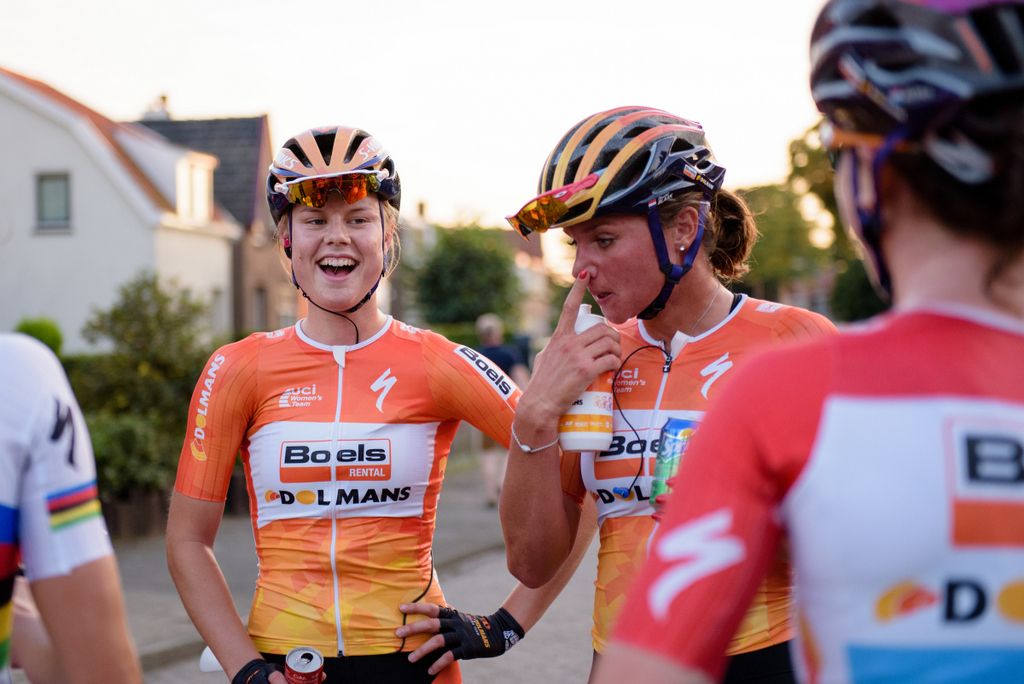 A happy Amalie Dideriksen (Boels Dolmans)