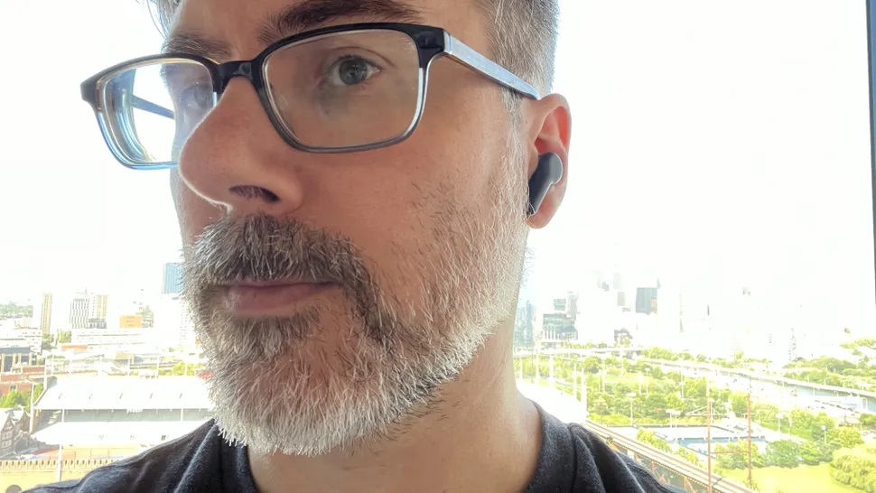 amazon echo buds in listener's ears